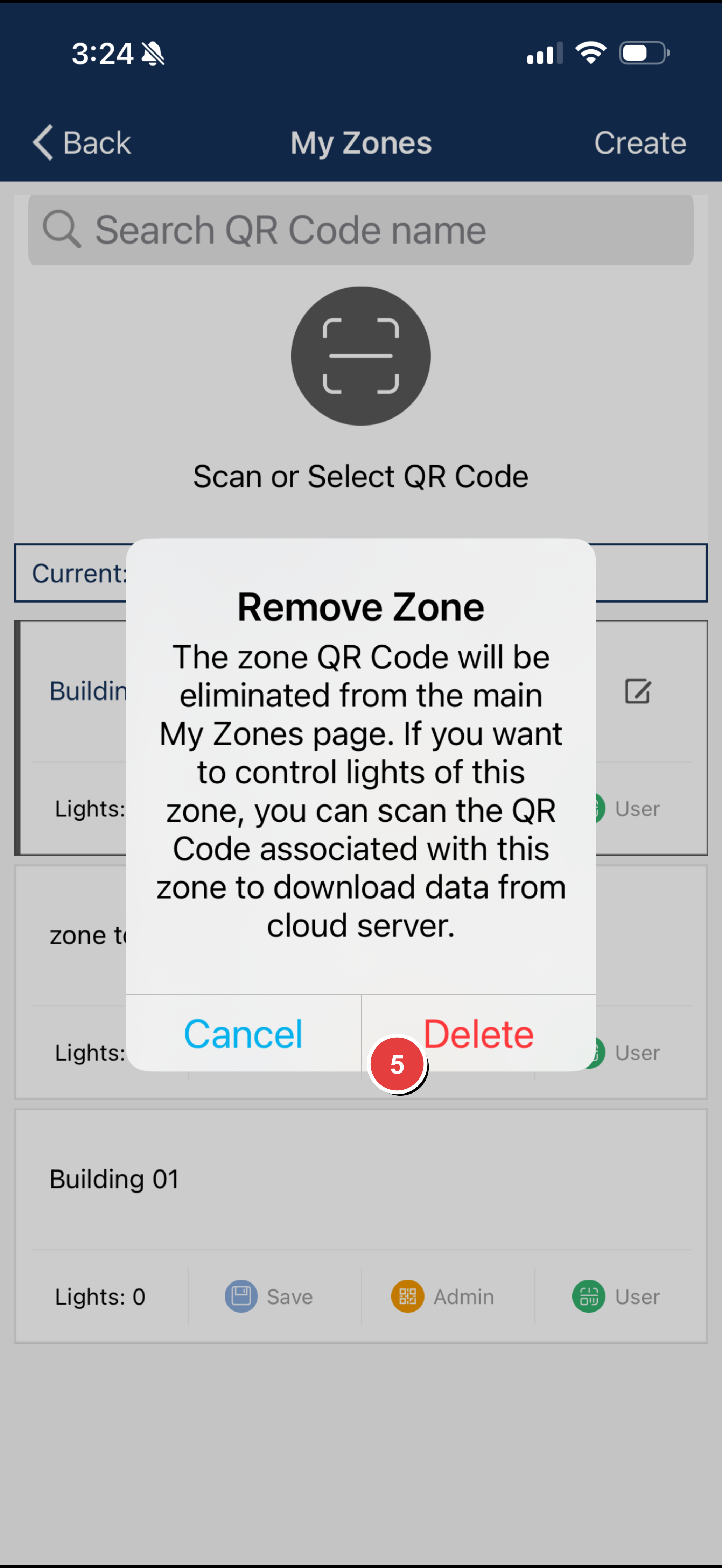 Step 5: Tap Delete again to confirm.